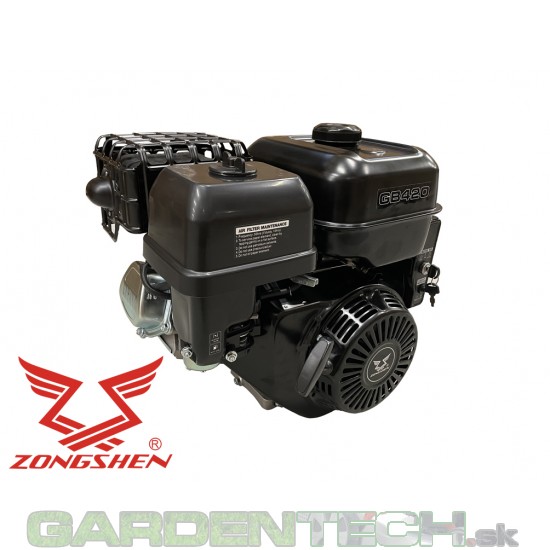 MOTOR ZONGSHEN GB420 420cc 13,0 horizontálna hriadeľ ELEKTRICKÝ ŠTARTÉR