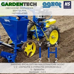 AGZAT AGRO PROFI DIF Honda GXV390 - 0032904