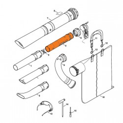 STIHL rúra - 4241 760 8200